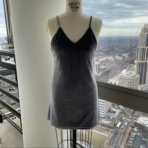 LF velvet mini dress